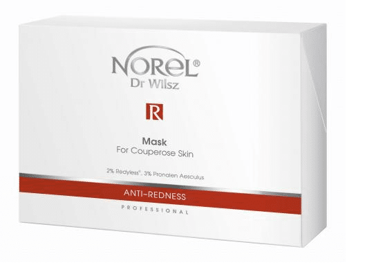 Norel  PN189 Anti-Redness maska dla cery naczynkowej w płacie ( na 14 zabiegów )