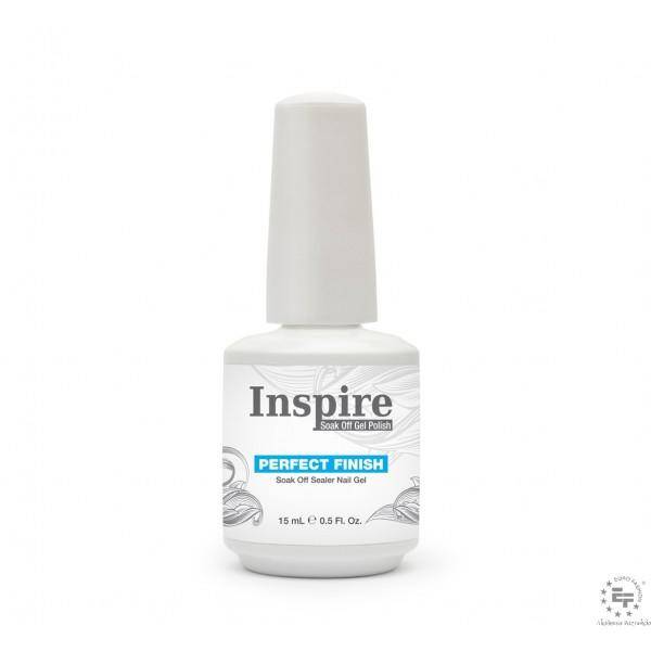 71001 INSPIRE Perfect Finish Soak Off Sealer  Top Nail Gel 15ml