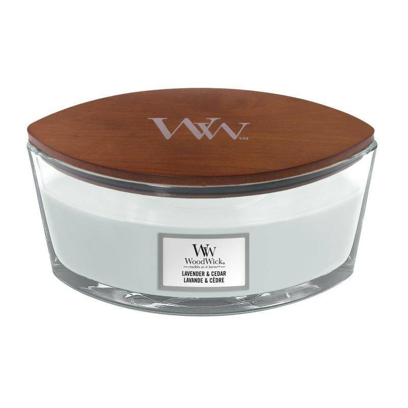 WoodWick Świeca elipsa LAVENDER &