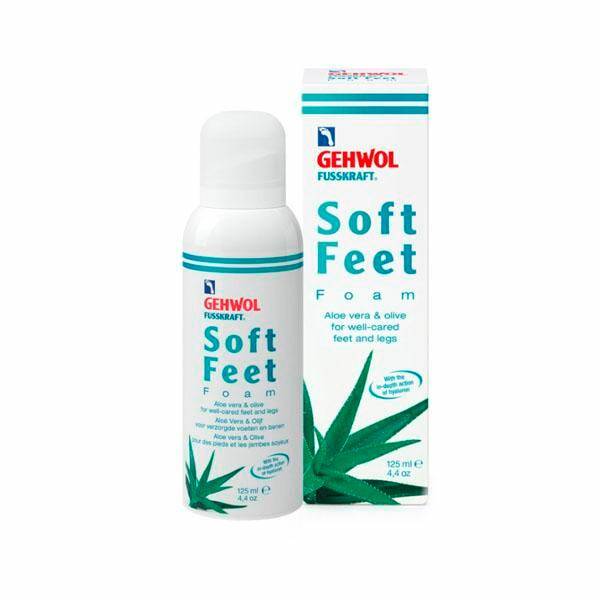 Gehwol FUSSKRAFT Soft Feet Pianka z aloesem 125ml