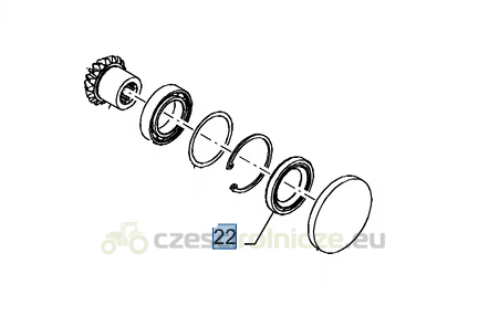 USZCZELKA NEW HOLLAND CASE 353583184