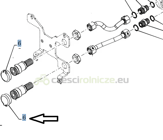 ZAŚLEPKA NEW HOLLAND CASE 47362794