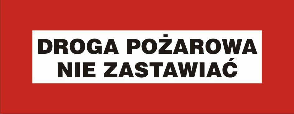 ZP-36 Droga pożarowa nie zastawiać