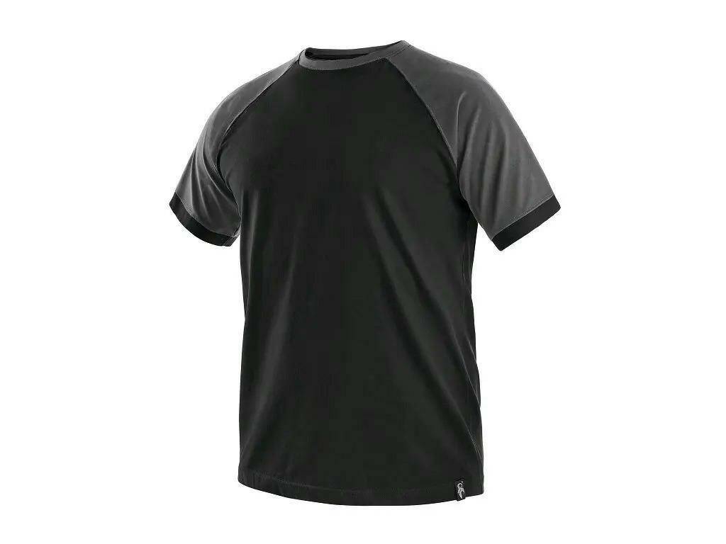 OLIVER T-shirt czarno-szary