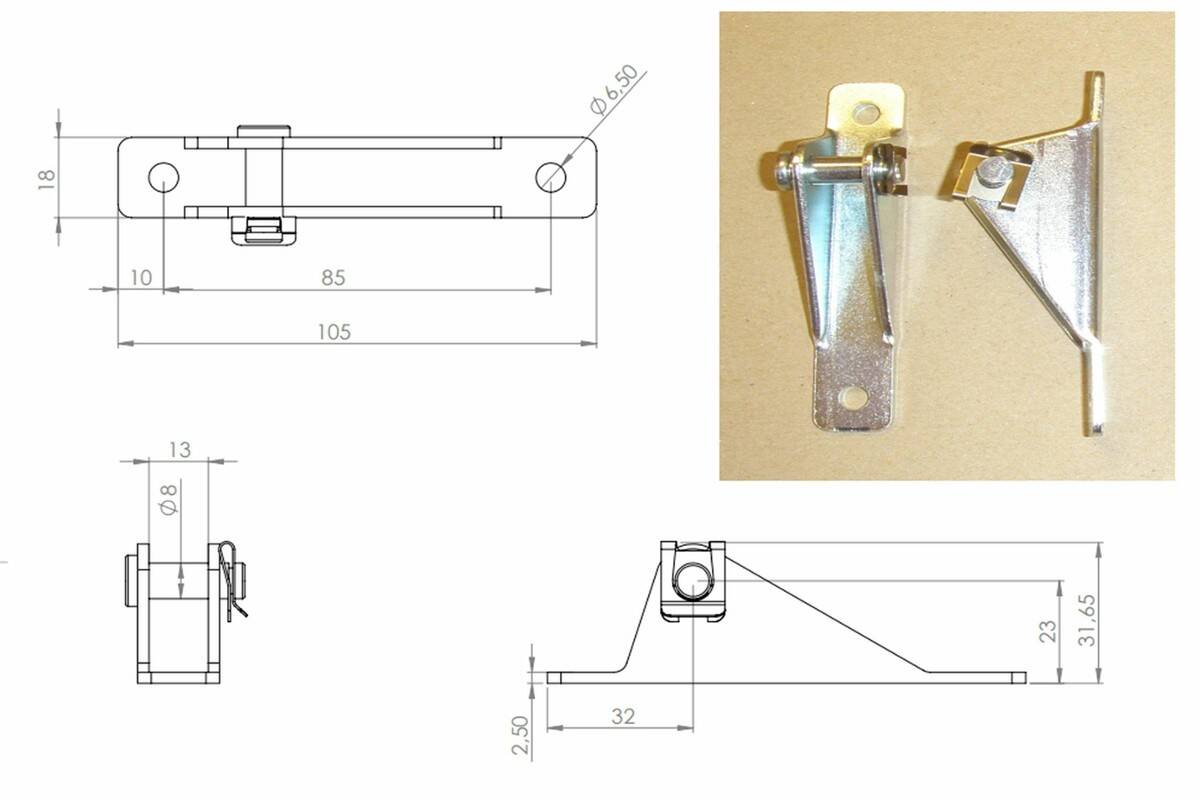 MOCOWANIE SPR.GAZOWEJ L-105 mm/8,1 mm