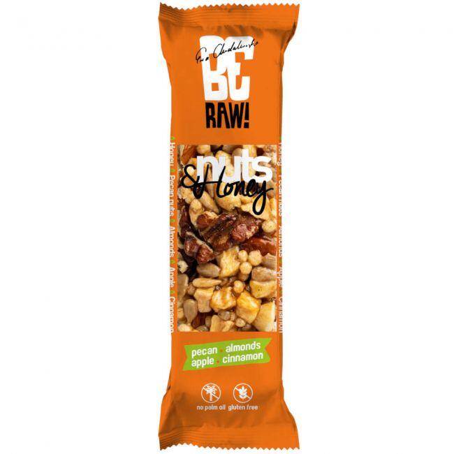 Be Raw 30g  nuts&honey PECAN/15/ (Zdjęcie 1)