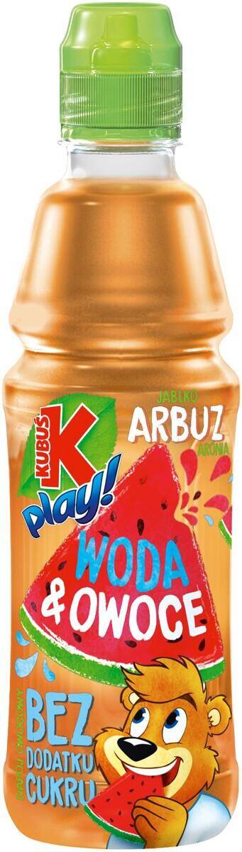 Kubuś Play JABŁ-ARBUZ 0,4l /12/
