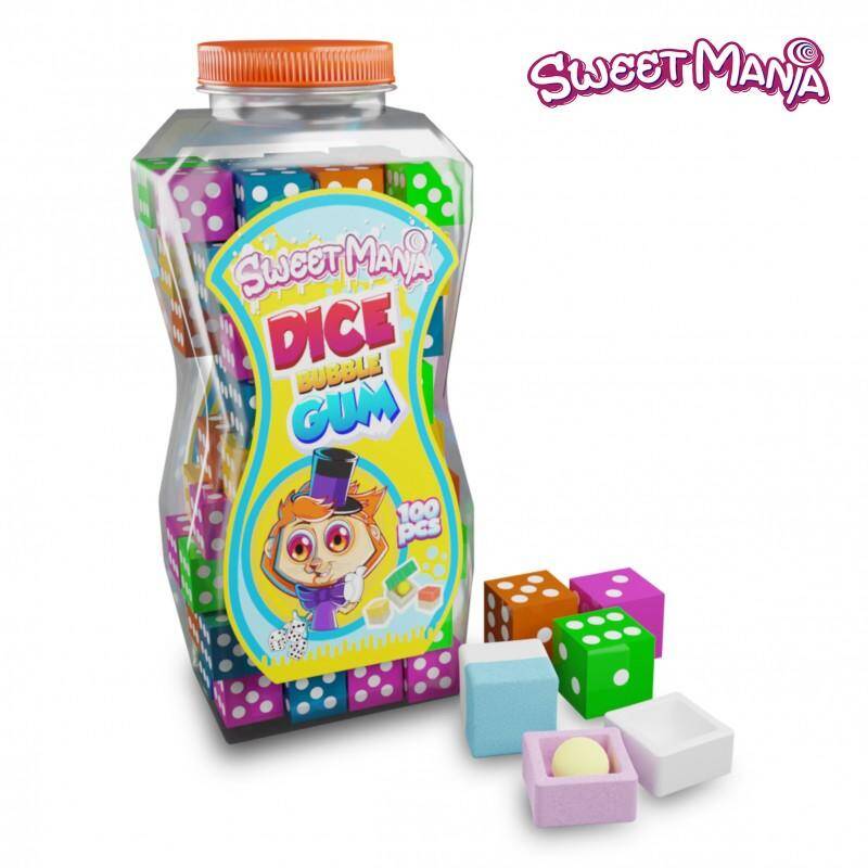 Dice Bubble Gum g /100/ (N)