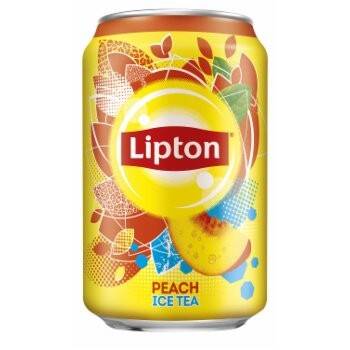 Lipton puszka 0,33l  peach /24/ (Zdjęcie 1)