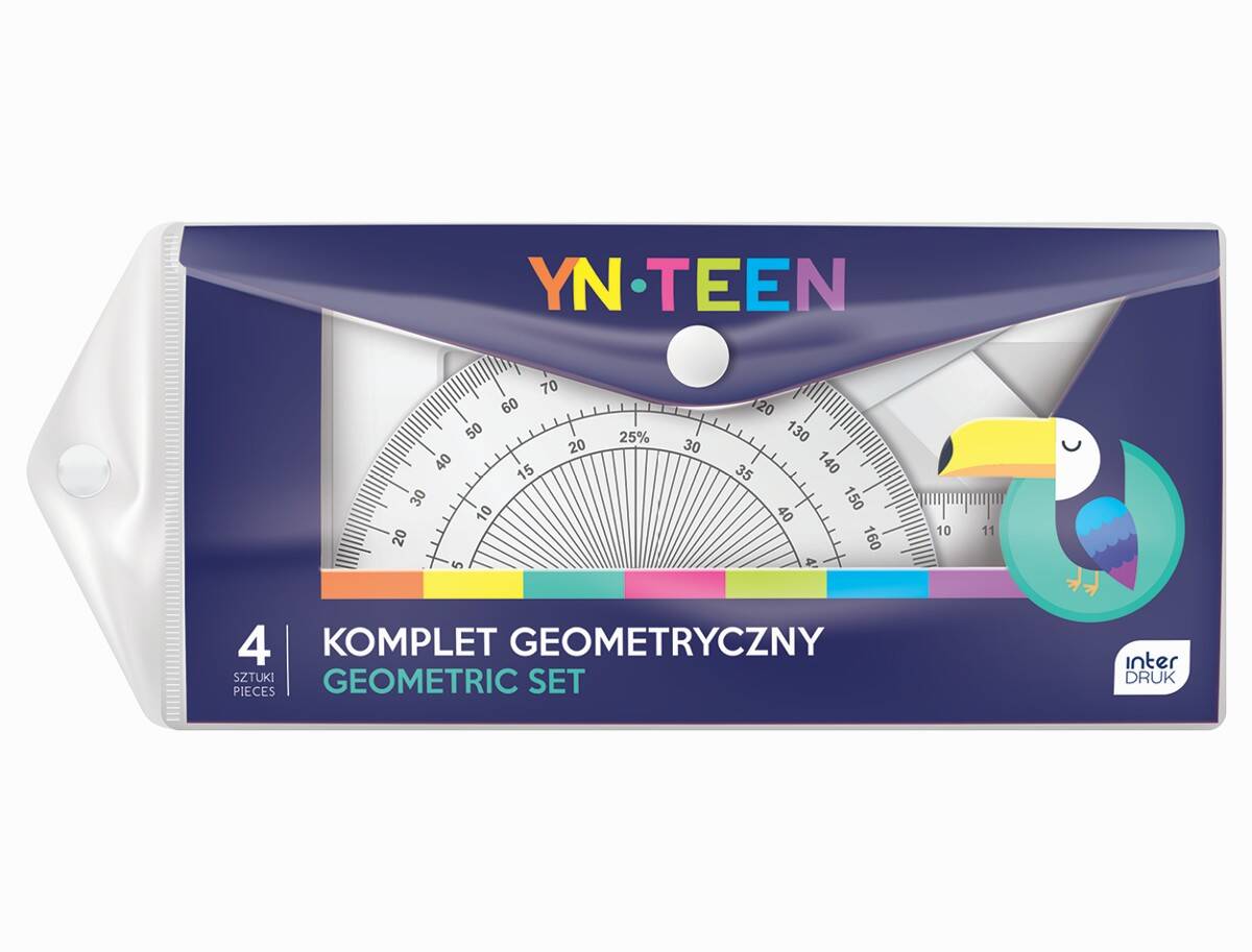 Komplet geometryczny 4 elem. ACADEMY