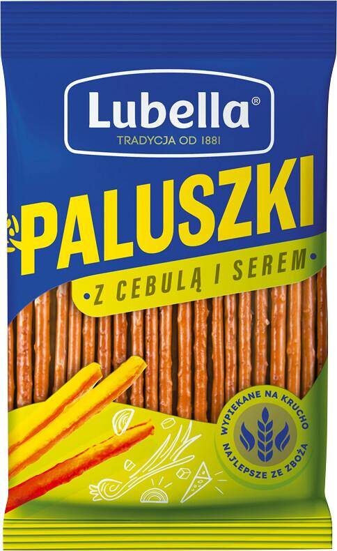 Lubella Paluszki ser cebula 70 g /25/