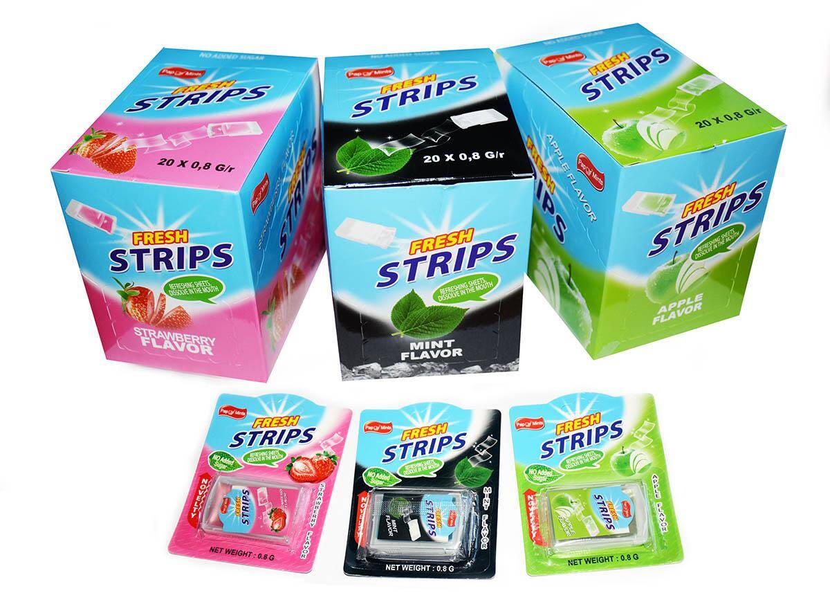 Fresh Strips KARTON MIX smak /480/