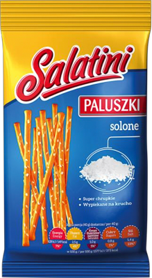 Salatini paluszki z solą 40g /42/ N/