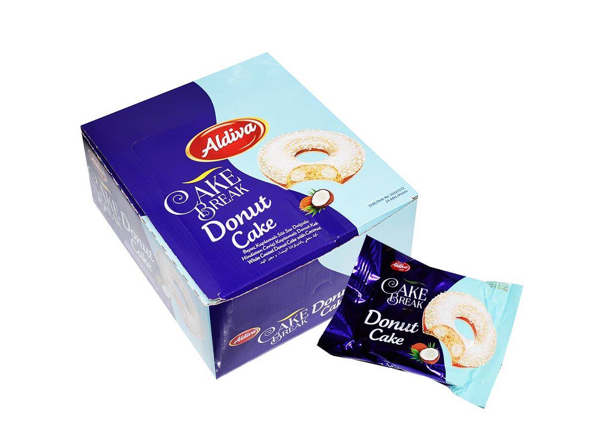 Donut white KOKOS 50g /24/N