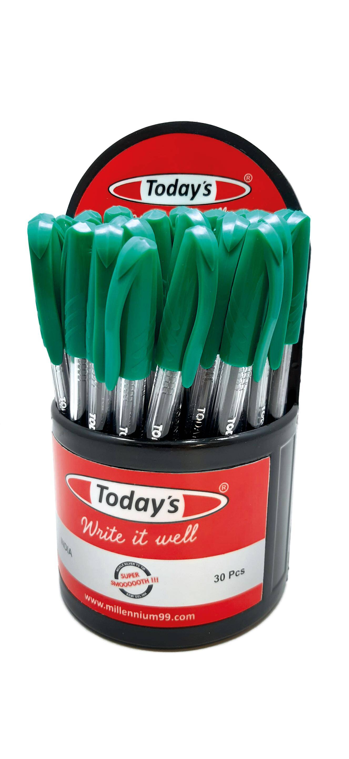 Długopis Todays Trix zielony