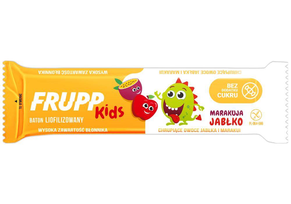 Baton Frupp Kids jabłko-marakuja 10g