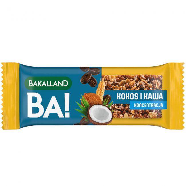 BA! baton 5 zbóż kokos&kawa 30g/25 /N/ (Zdjęcie 1)