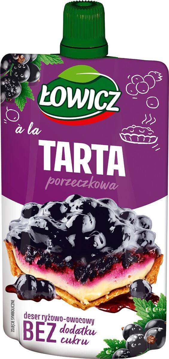 Łowicz deser TARTA-PORZECZKOWA 100g/12/N (Zdjęcie 1)