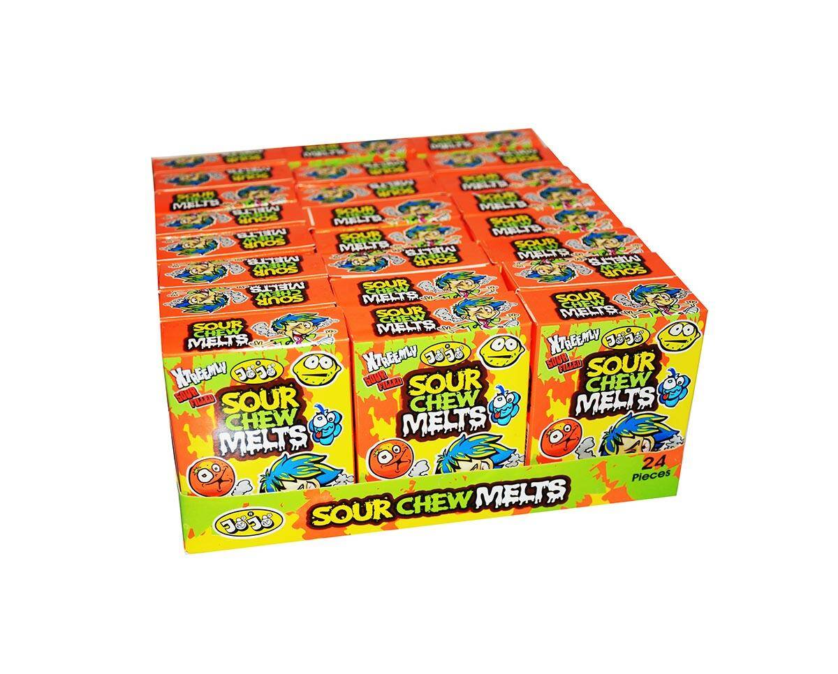 Draże Sour Chew Melts Box 30 g. /24/N (Zdjęcie 1)