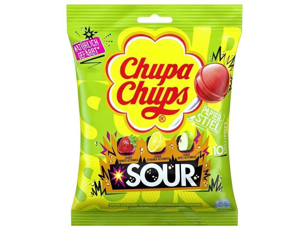 CHUPA CHUPS Lizak SOUR /120/ (N)