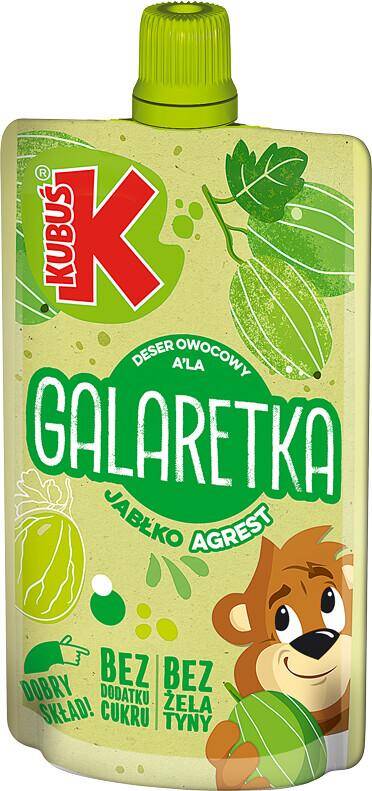 Kubuś GALARETKA jab-agr. 100g /12/