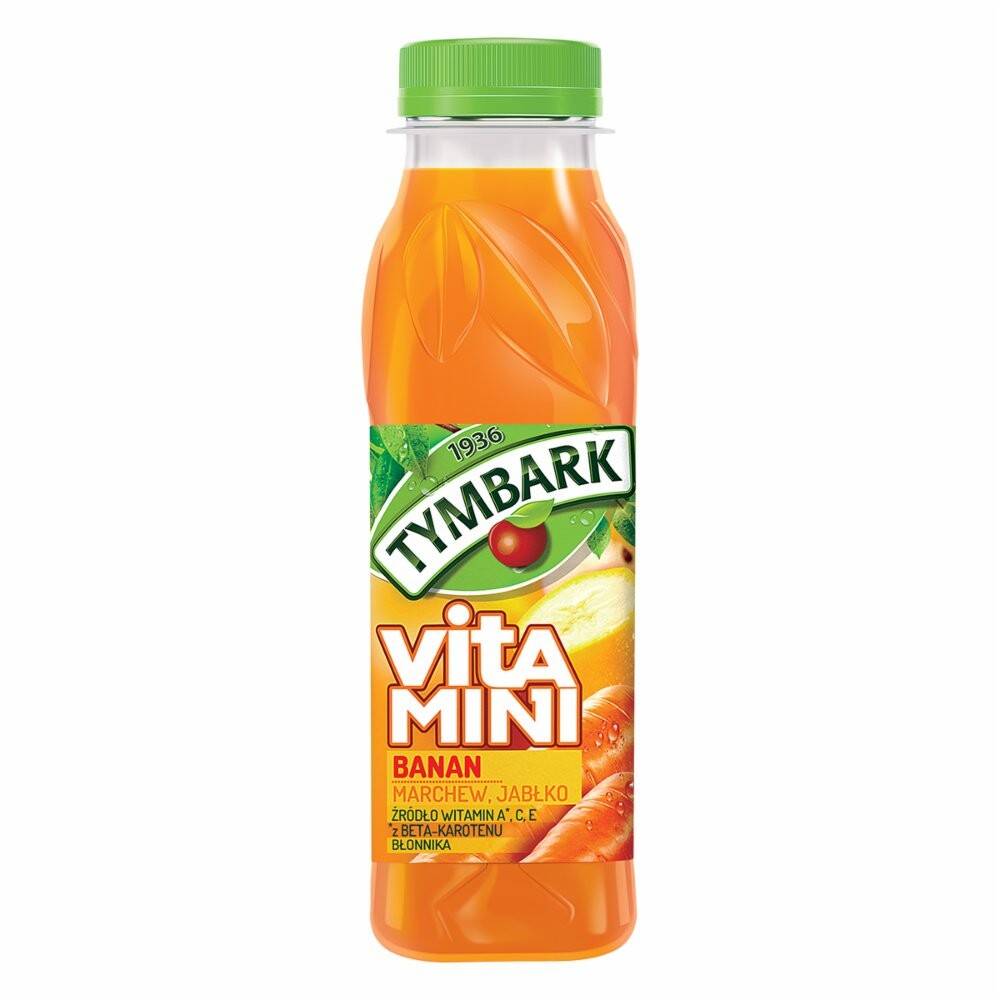 Tymbark Vitamini banan-mar.-jab. 0,3/12