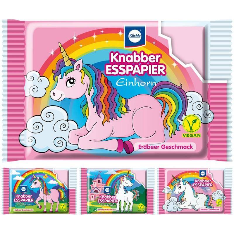 Knabber Esspapier EINHORN. 25g /25/