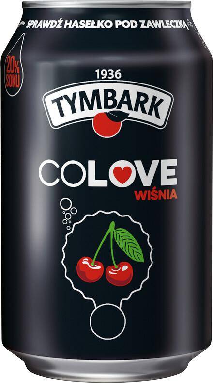 Tymbark Colove COLA-WIŚNIA 330 ml /12/