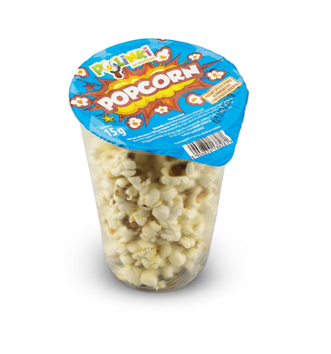 Popcorn POOLINKI kubek 15g /20/ (Zdjęcie 1)