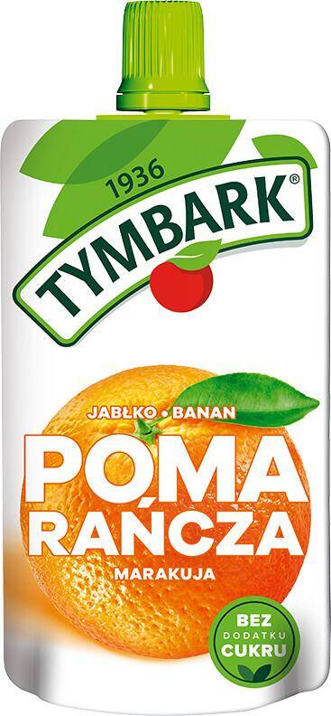 Tymbark Mus DUŻY 120 g pomarańcz /12/