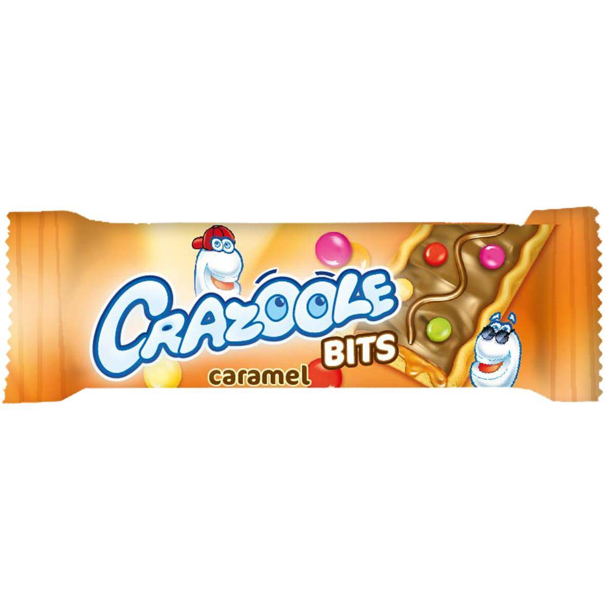 Crazoole cistaka z czekoladą 27g KARMEL