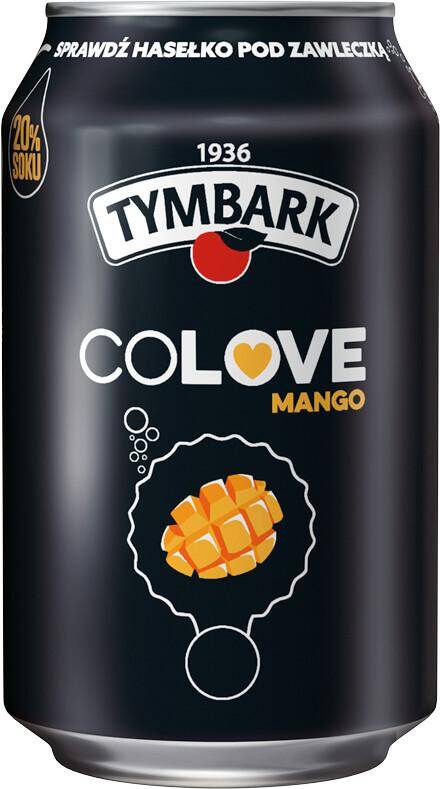Tymbark Colove COLA-MANGO 330 ml /12/ (Zdjęcie 1)