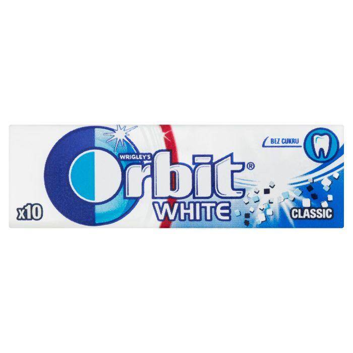 Orbit draże White Classic /30/