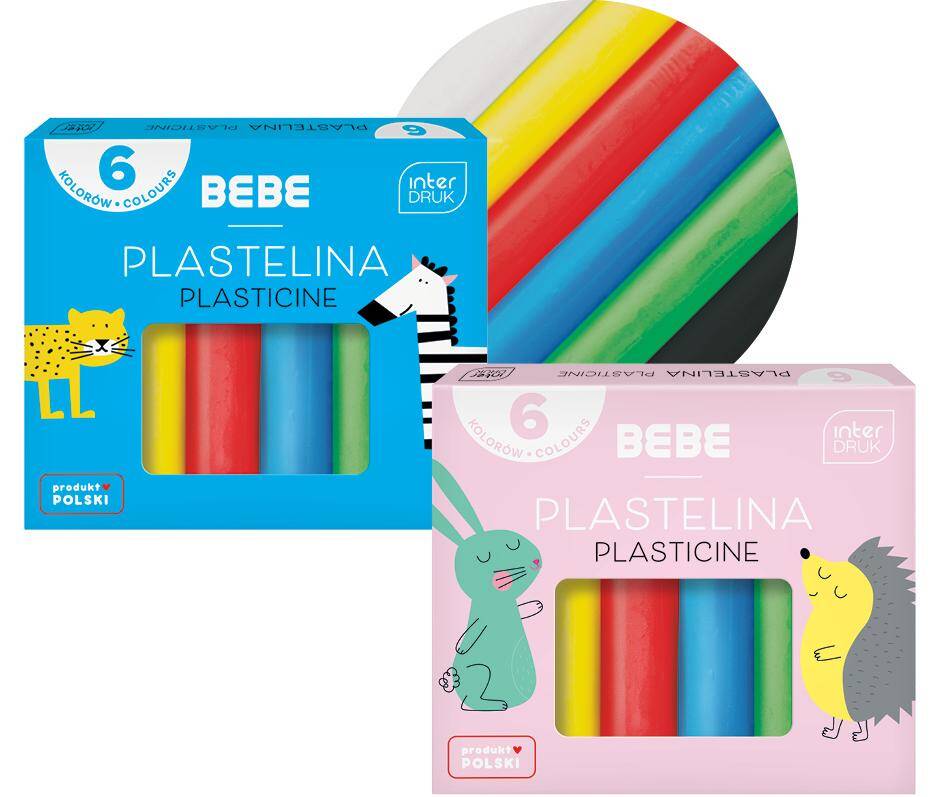 Plastelina BB Kids 6-kolorów