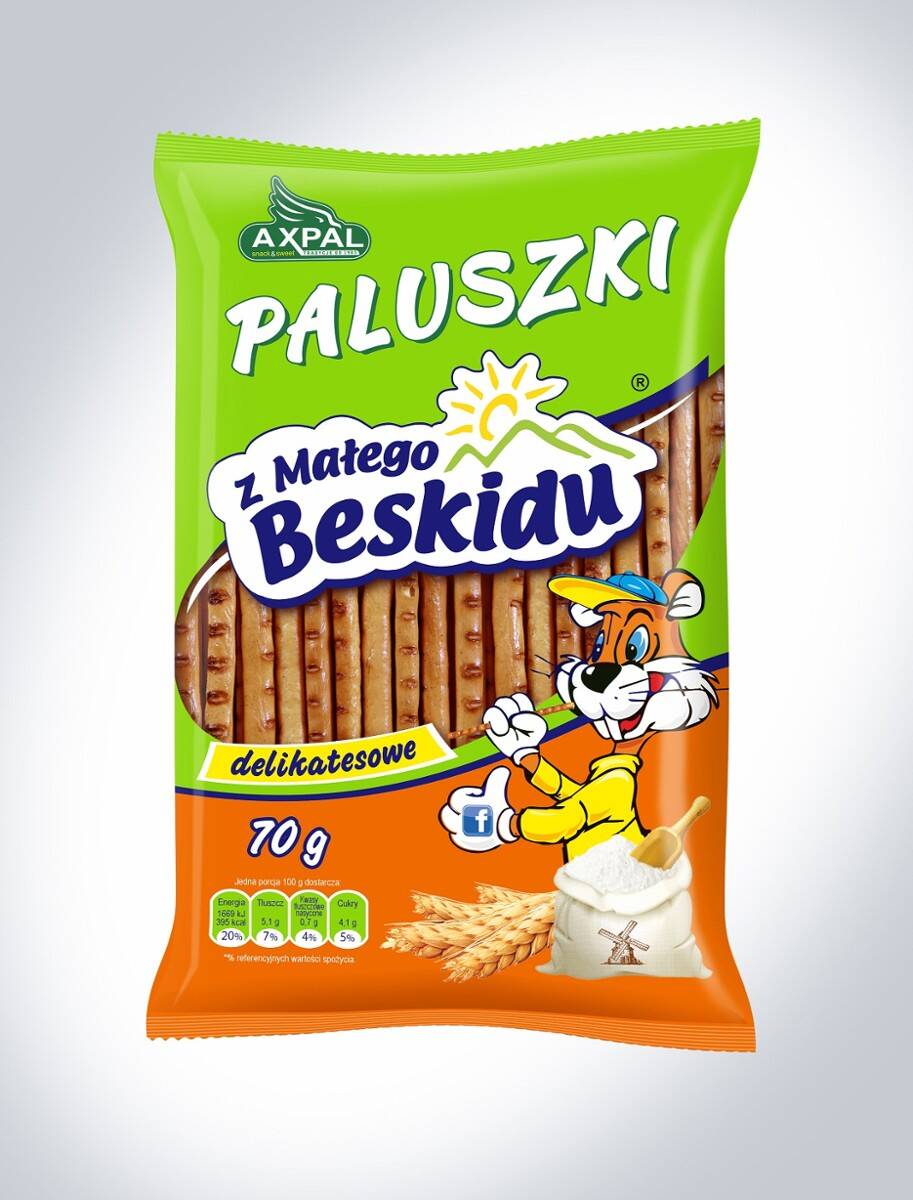 Paluszki Axpal delikatesowe 60g /30/