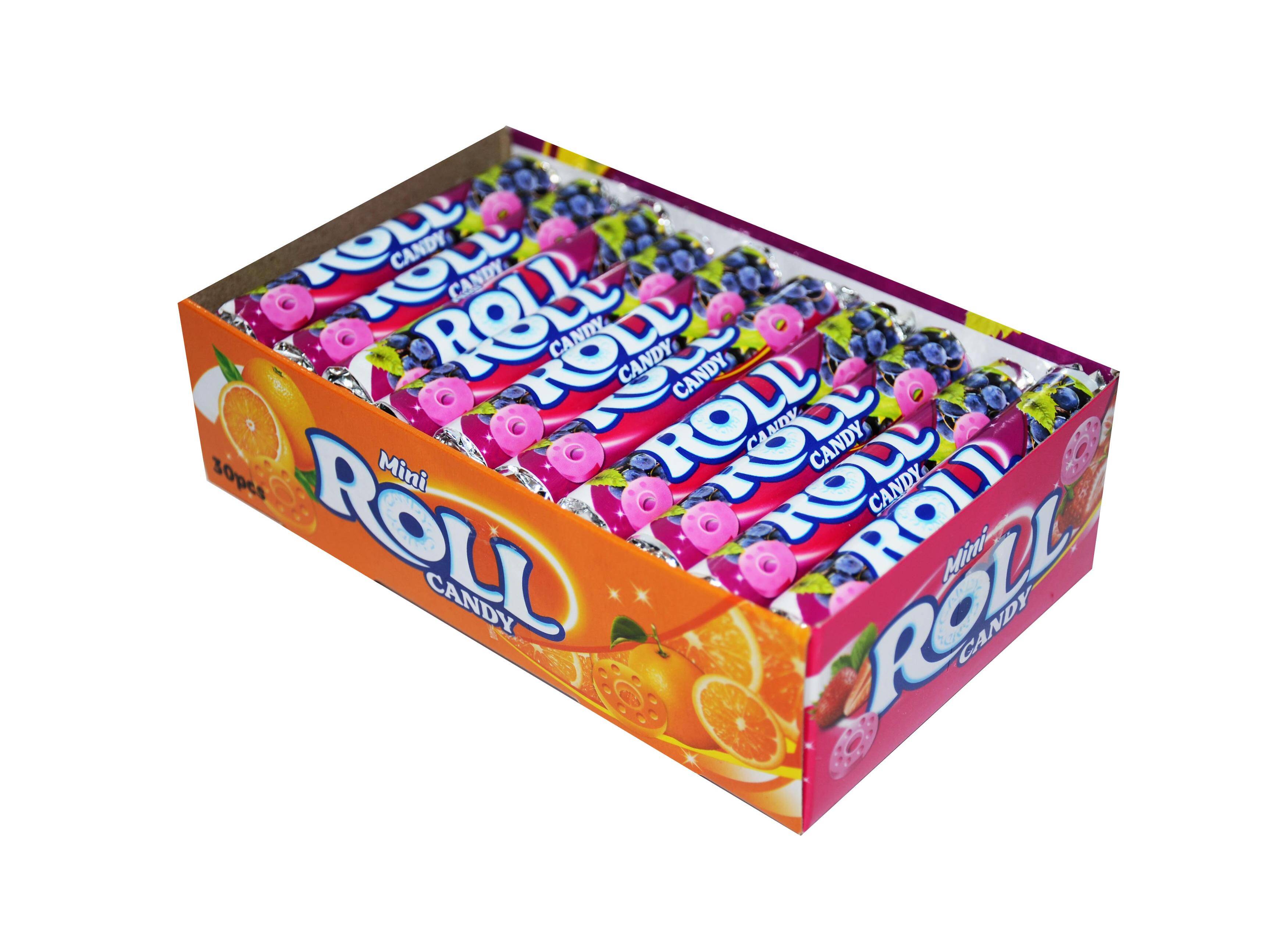 MINI Roll candy POMARAŃCZ /30/ N/