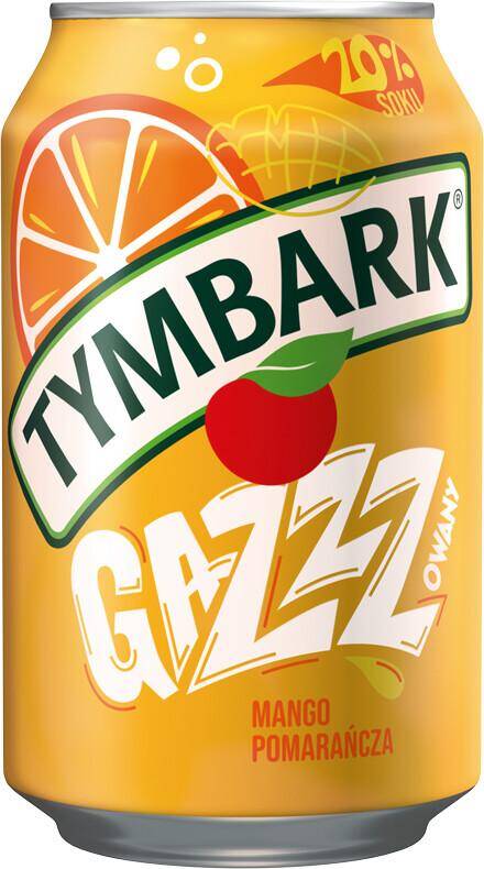 Tymbark napój gaz POMAR-MANGO 0,33 /12/