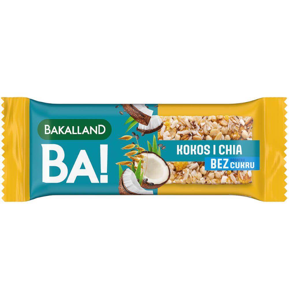 BA! baton 5 zbóż kokos&chia 30g/25 /N/