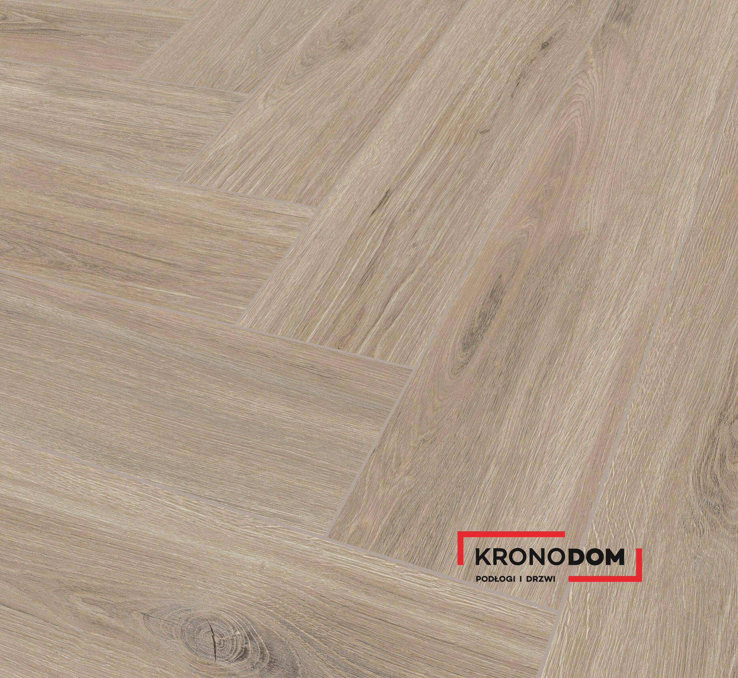 Panele winylowe THE FLOOR HERRINGBONE Tuscon Oak P6001HB, klasa 34, gr.6mm, 4V (1opk.=16szt.=1,752m2)