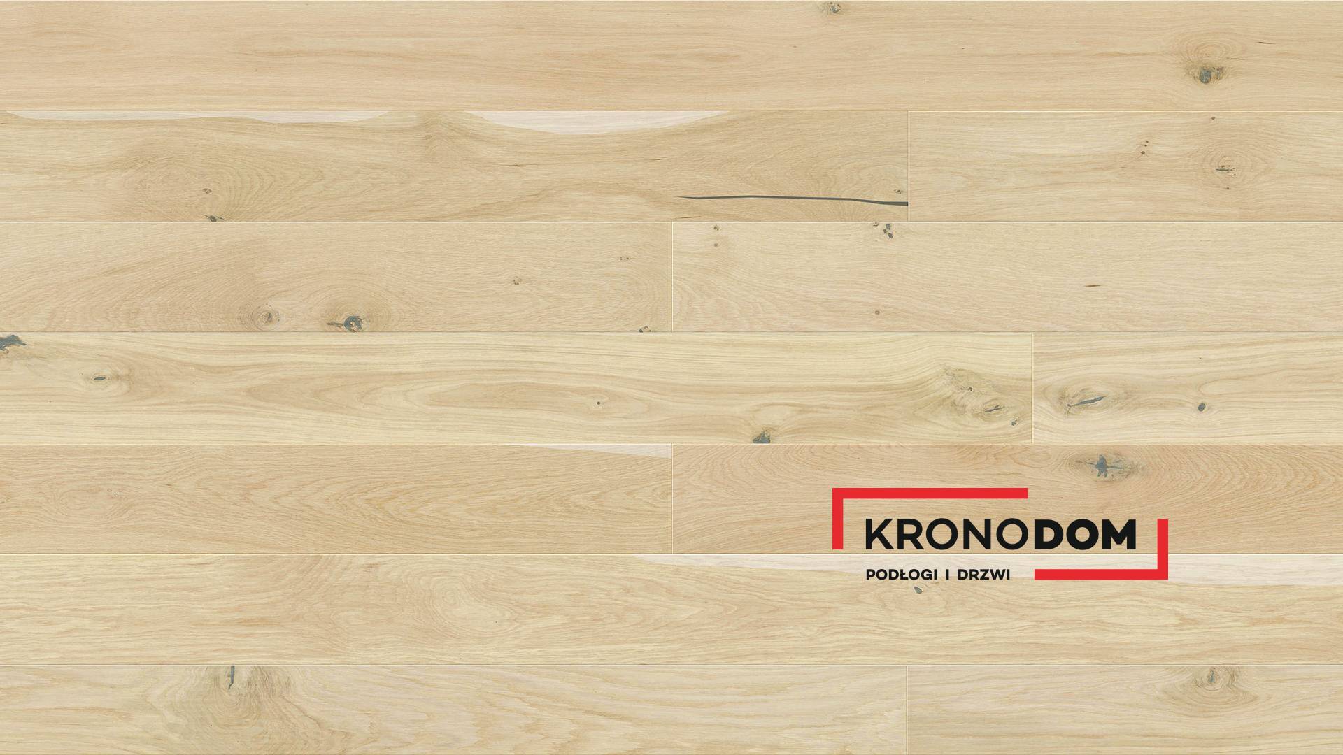 Podłoga drewniana Barlinek DECOR LINE dąb mont blanc medio 1WG000783 gr.14mm, 4V (1opk.=2,38m2) 155x2200, deska 1-lamelowa, lakier matowy