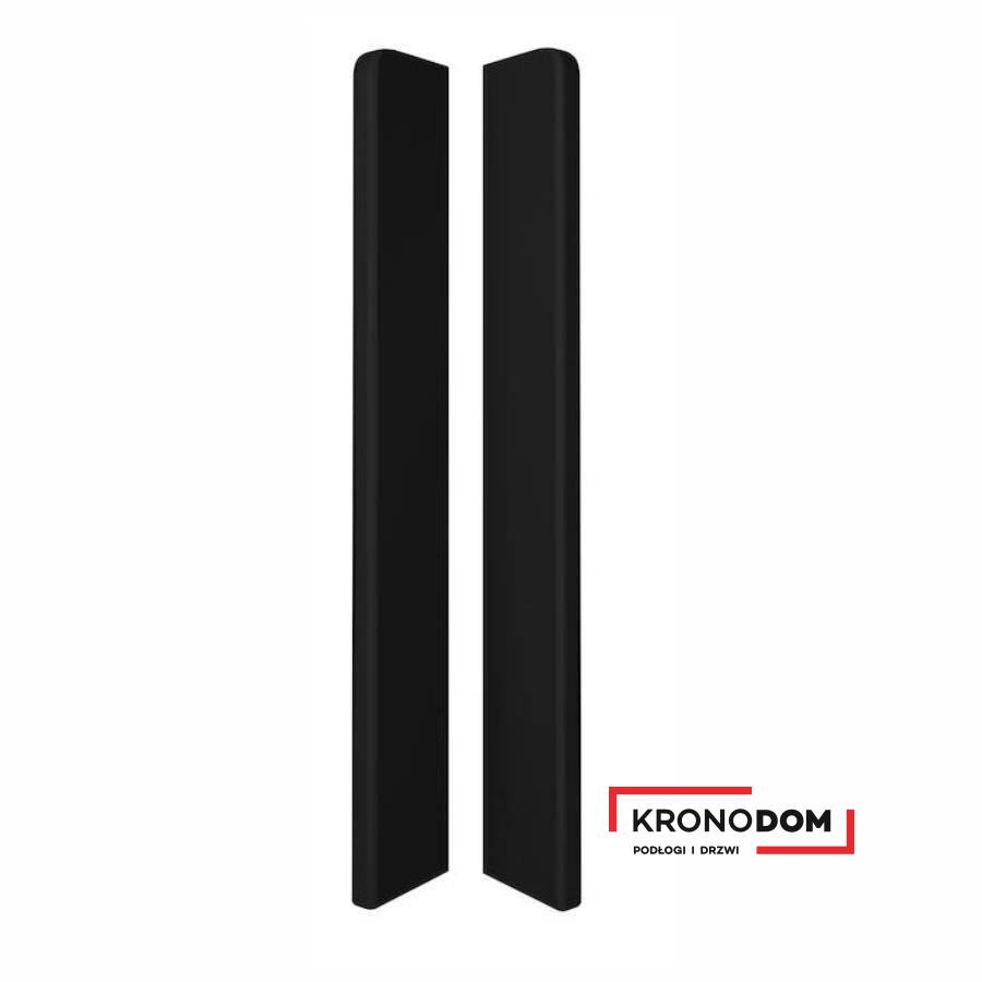Zaślepka do listwy VOX ESPUMO 506 czarna wysokość 12 cm