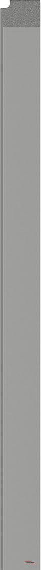 Listwa prawa VOX Linerio L-line grey dł.2650 mm