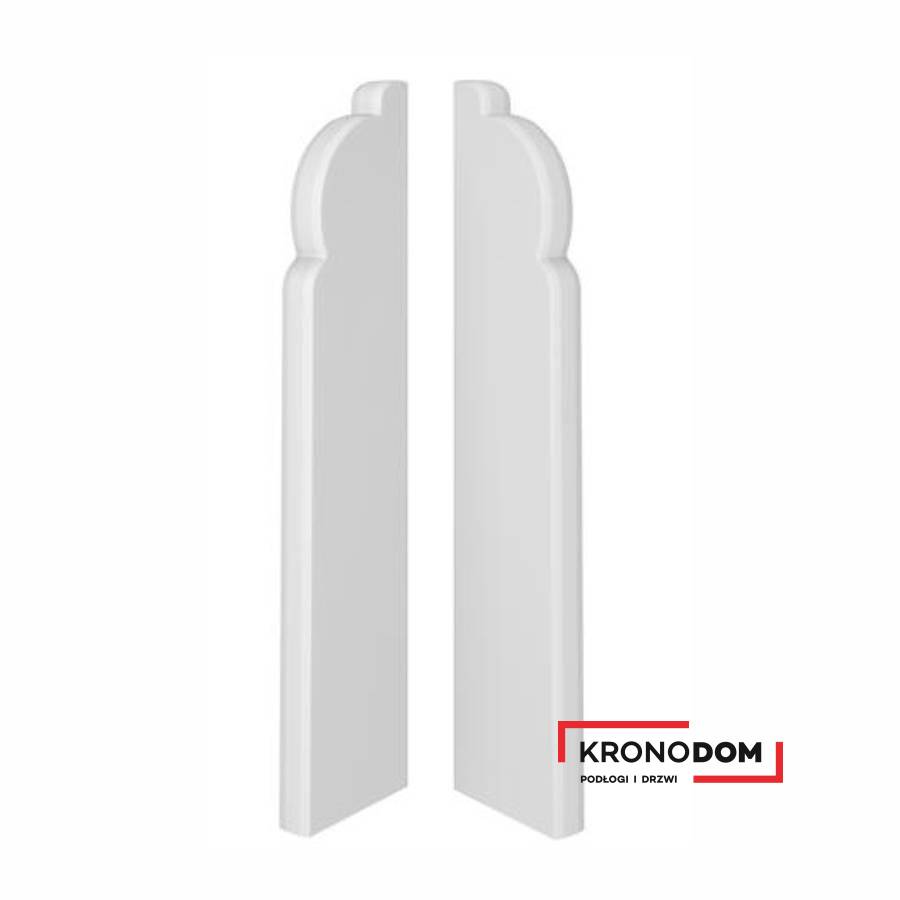 Zaślepka do listwy VOX ESPUMO 301 biała wysokość 8 cm