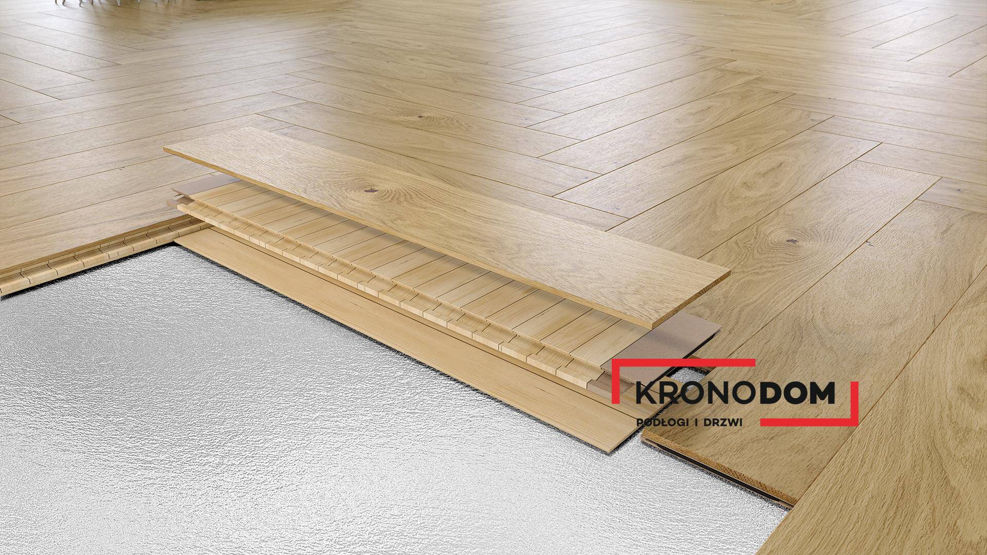 Podłoga drewniana Barlinek CLASSICO LINE dąb brown sugar 1WC000030 gr.14mm, 4V (1opk.=0,5m2) 110x660, deska 1-lamelowa, lakier matowy, jodła klasyczna 110 (Zdjęcie 3)