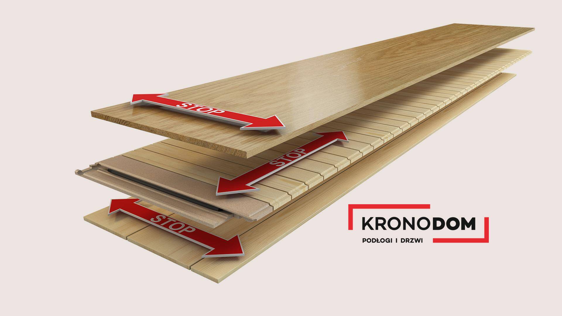 Podłoga drewniana Barlinek DECOR LINE dąb bowfell medio 1WG000788 gr.14mm, 4V (1opk.=2,38m2) 155x2200, deska 1-lamelowa, lakier matowy (Zdjęcie 3)