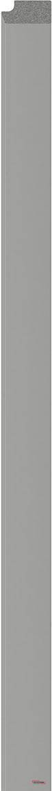 Listwa prawa VOX Linerio M-line grey dł.2650 mm
