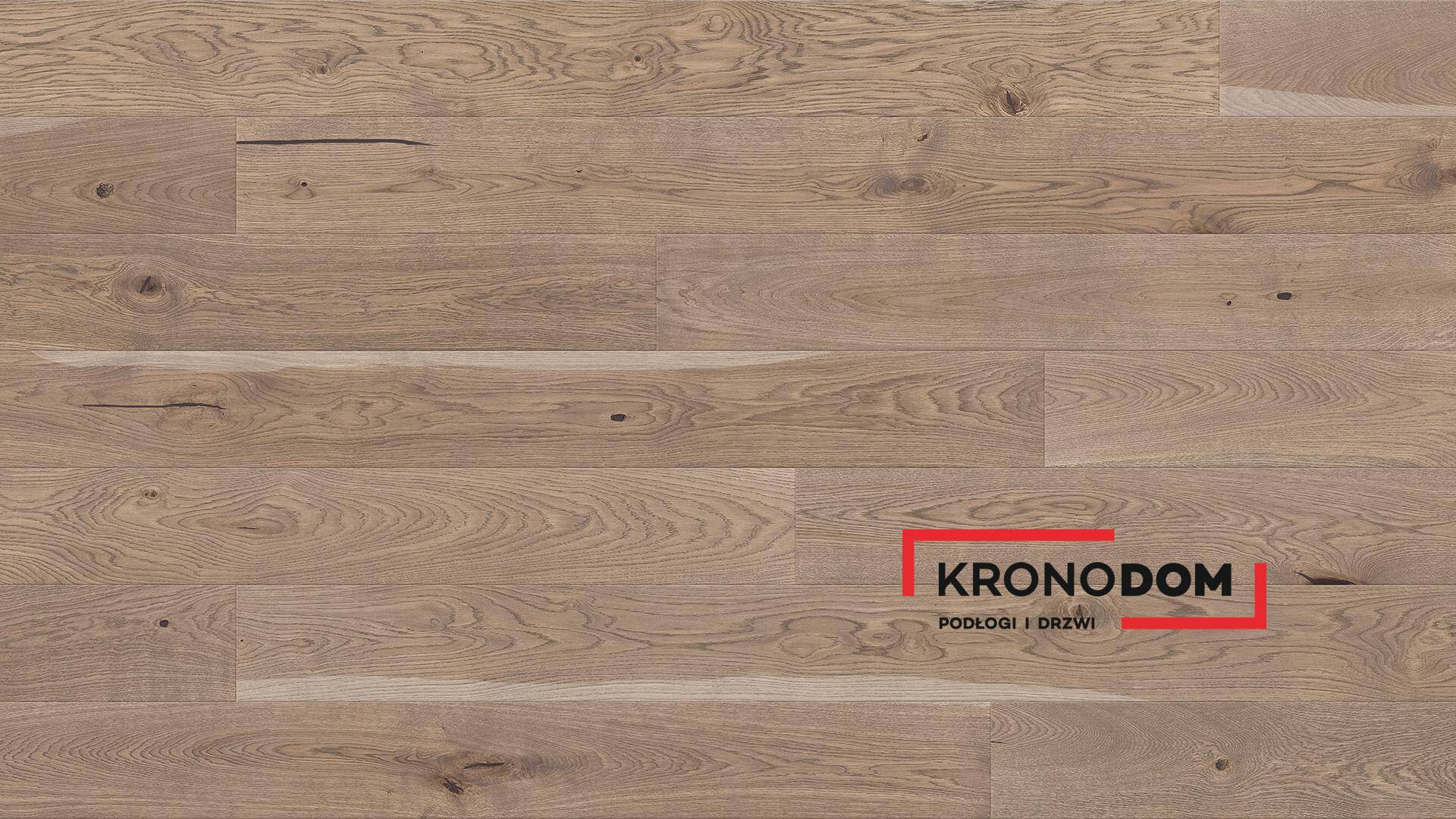 Podłoga drewniana Barlinek DECOR LINE dąb bowfell medio 1WG000788 gr.14mm, 4V (1opk.=2,38m2) 155x2200, deska 1-lamelowa, lakier matowy (Zdjęcie 1)
