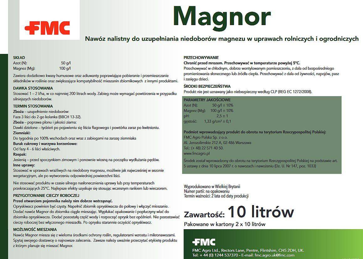 FMC Magnor op.10L efektywne dostarczanie (Zdjęcie 4)