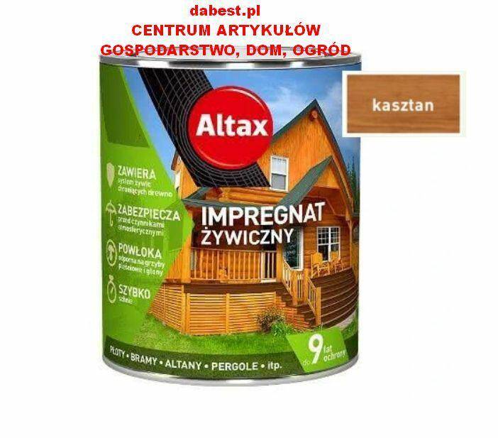ALTAX Impregnat żywiczny 0,75L  KASZTAN