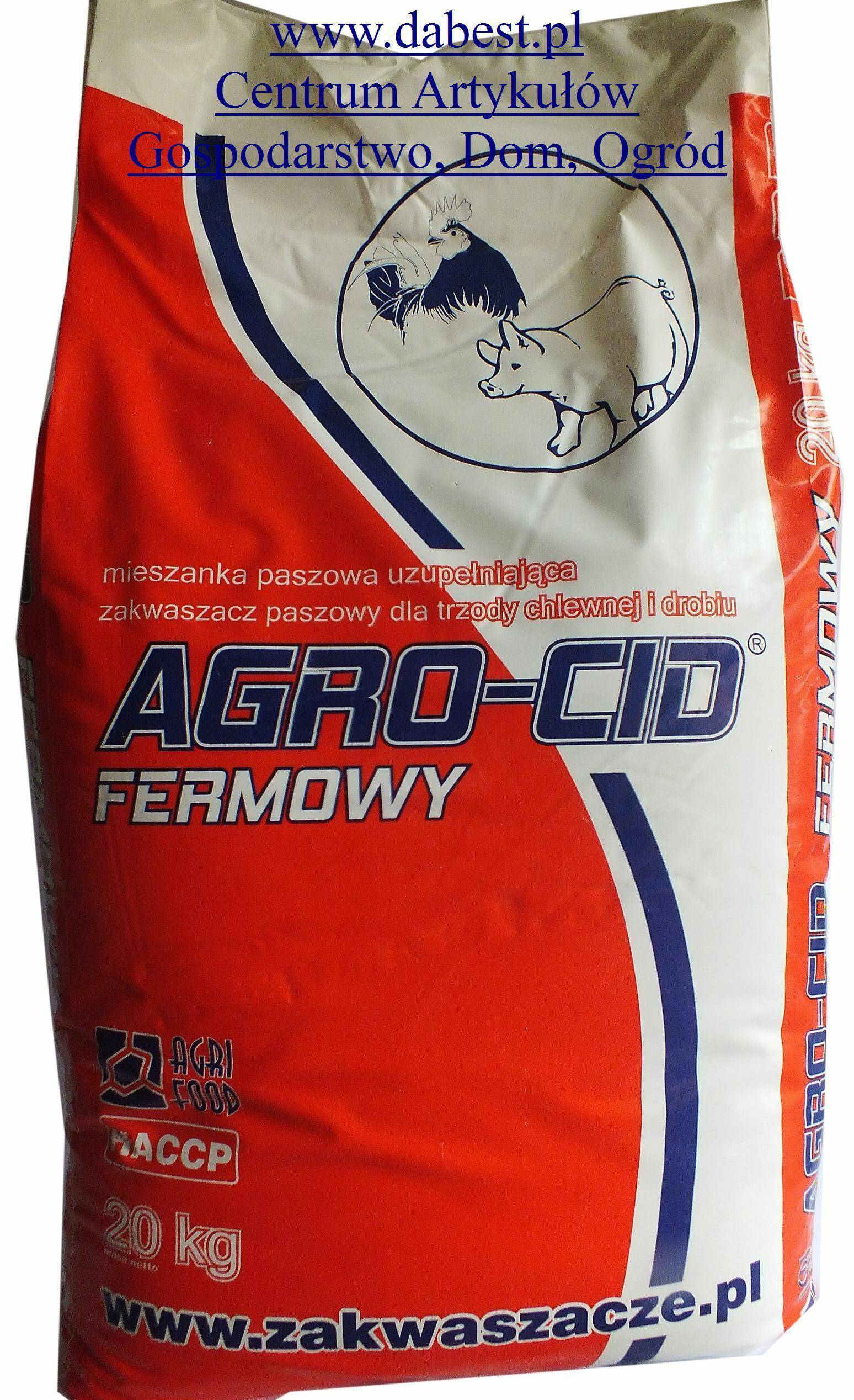 AGRO-CID Fermowy zakwaszacz paszowy 20kg